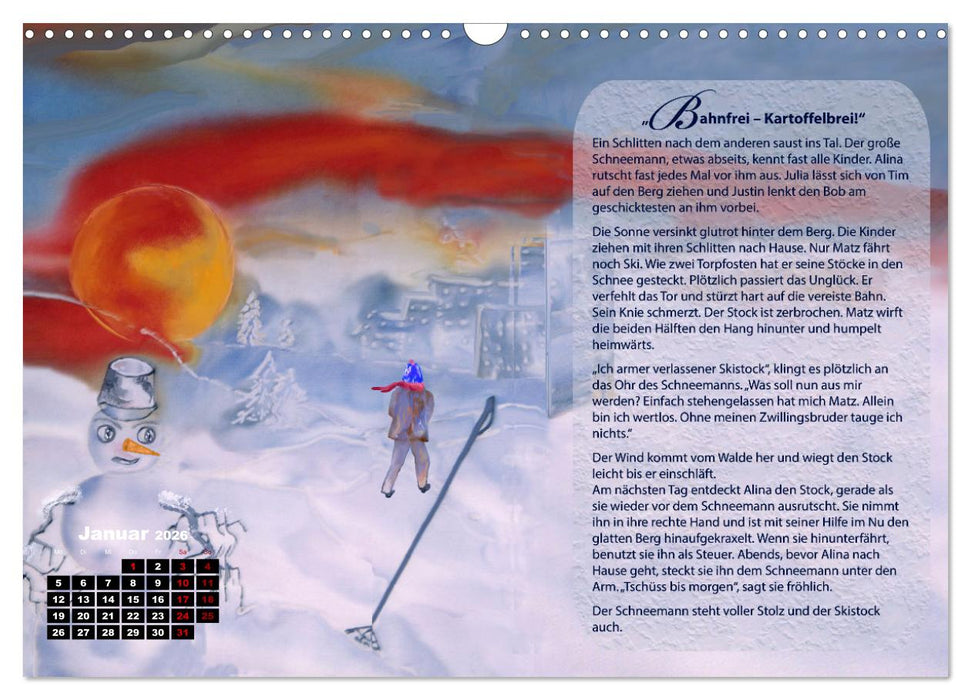 Eine Schatzkiste für Kinder (CALVENDO Wandkalender 2026)