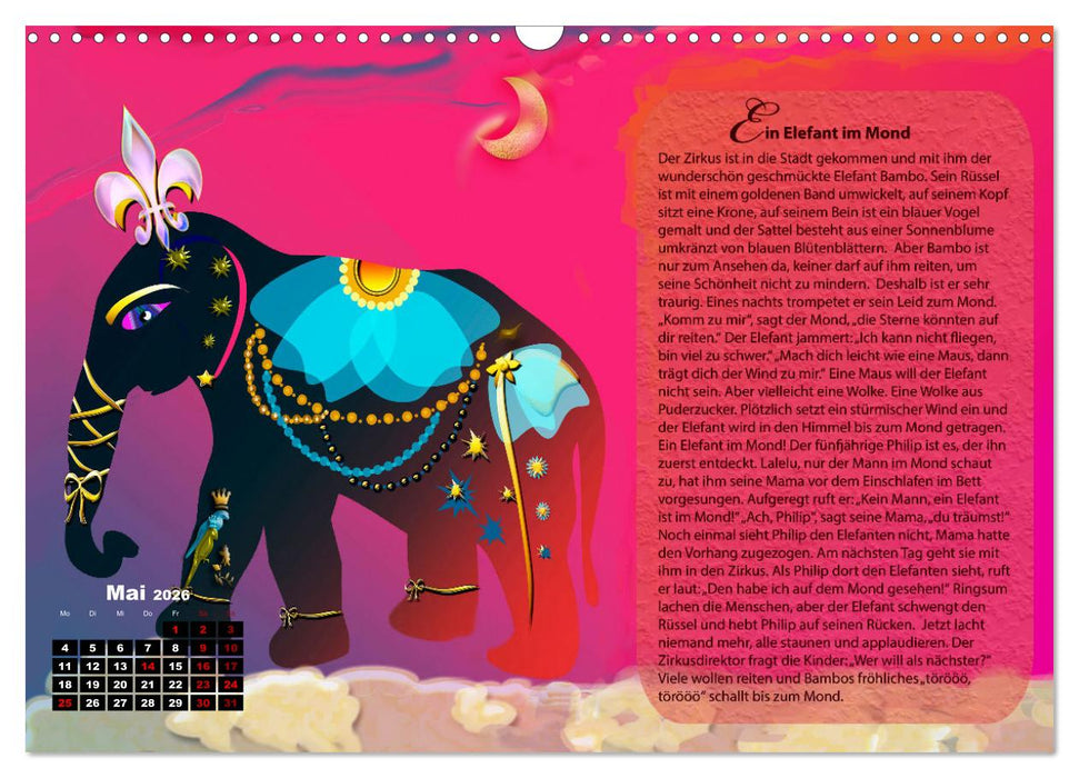 Eine Schatzkiste für Kinder (CALVENDO Wandkalender 2026)