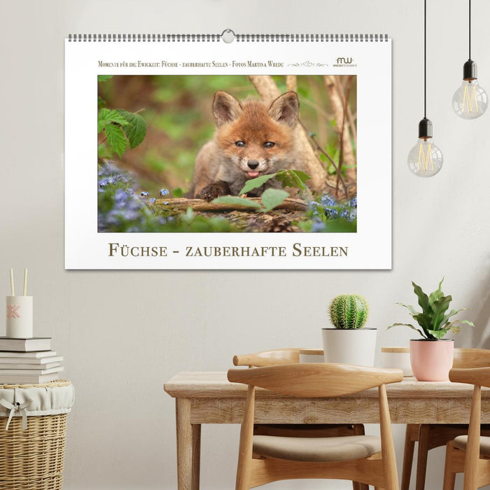 Füchse - zauberhafte Seelen (CALVENDO Wandkalender 2026)