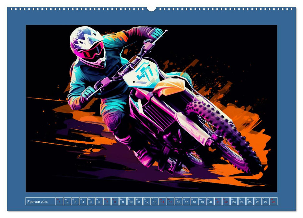 Stunts und Staub - das ultimative Abenteuer (CALVENDO Premium Wandkalender 2026)