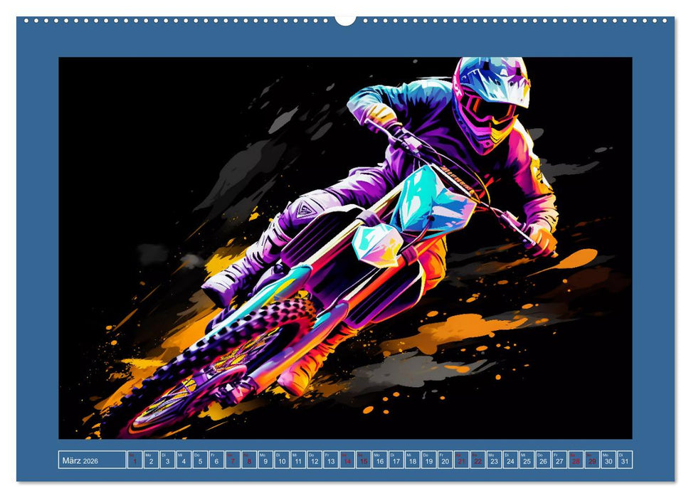 Stunts und Staub - das ultimative Abenteuer (CALVENDO Premium Wandkalender 2026)