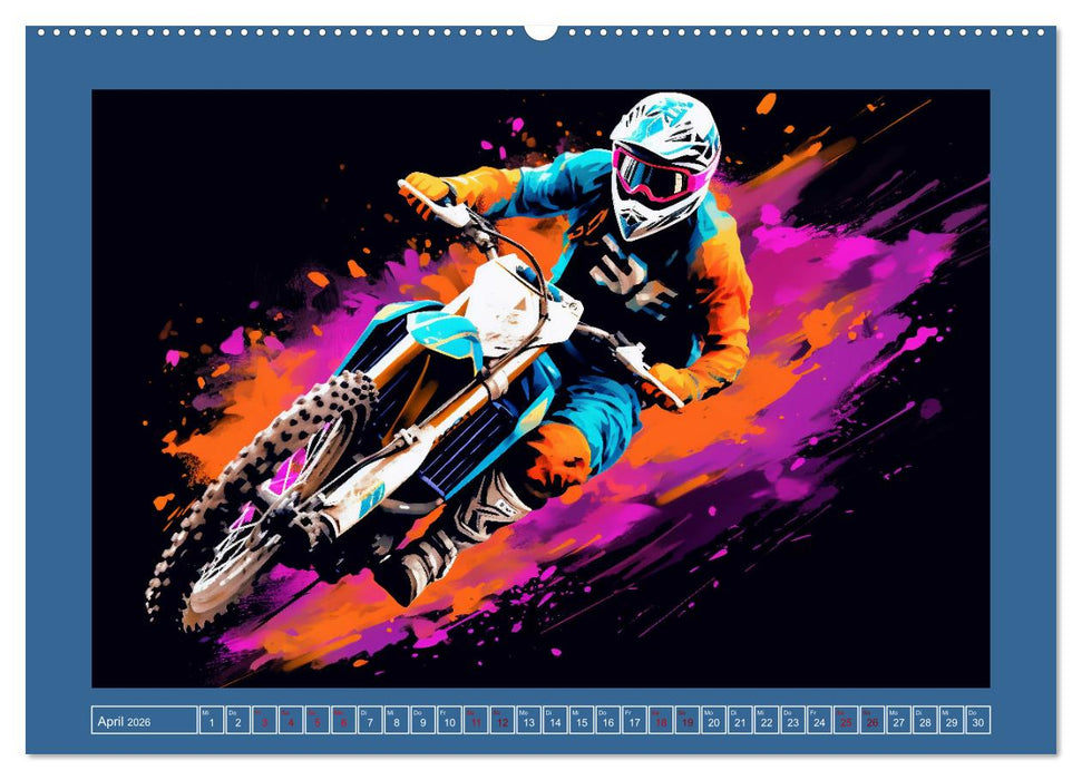 Stunts und Staub - das ultimative Abenteuer (CALVENDO Premium Wandkalender 2026)