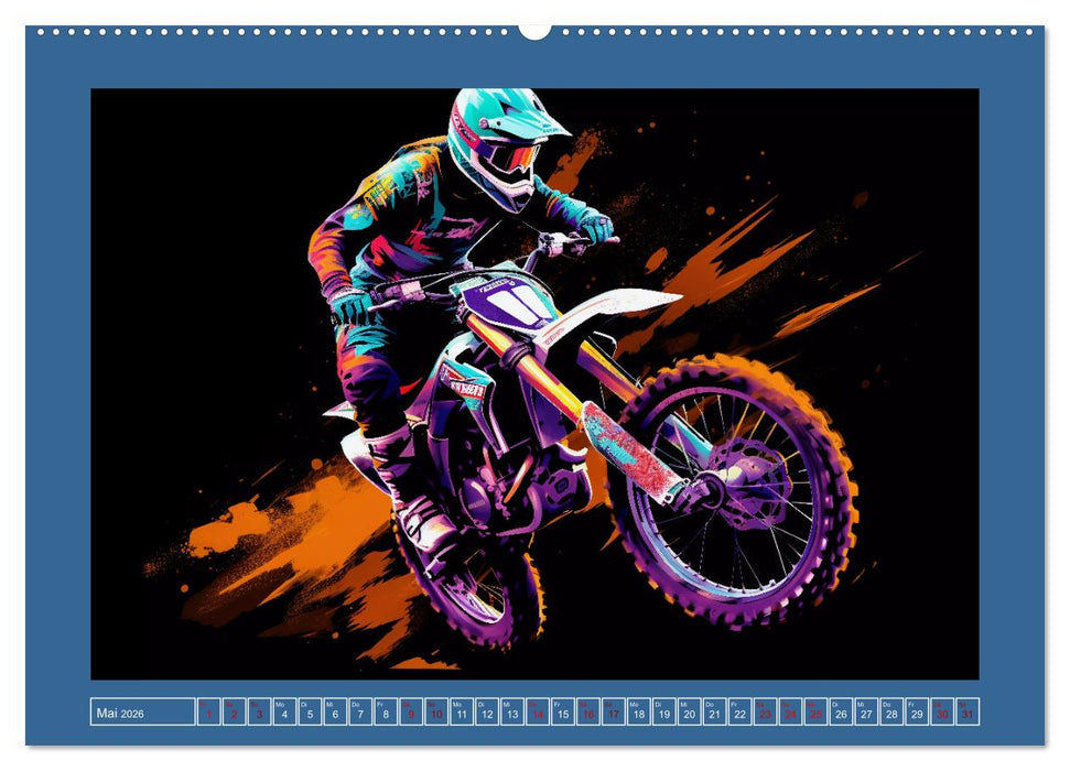 Stunts und Staub - das ultimative Abenteuer (CALVENDO Premium Wandkalender 2026)