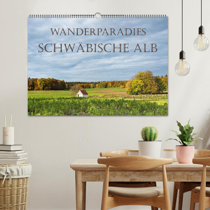 Wanderparadies Schwäbische Alb (CALVENDO Wandkalender 2026)