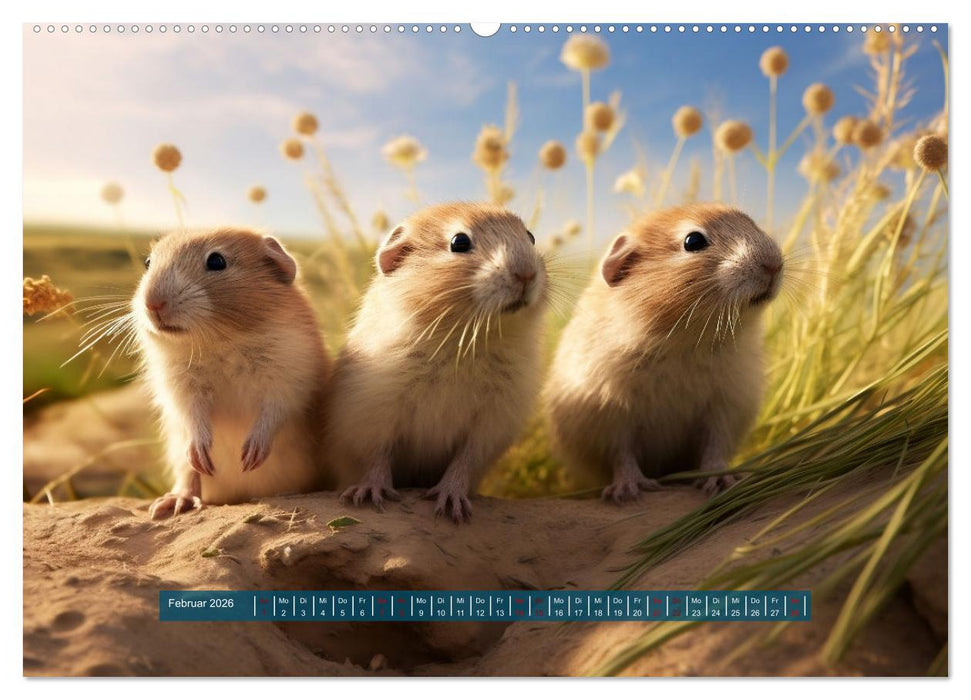 Nach Art der Lemminge (CALVENDO Wandkalender 2026)