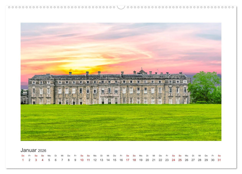 Südengland - Impressionen aus dem Südwesten von England (CALVENDO Premium Wandkalender 2026)