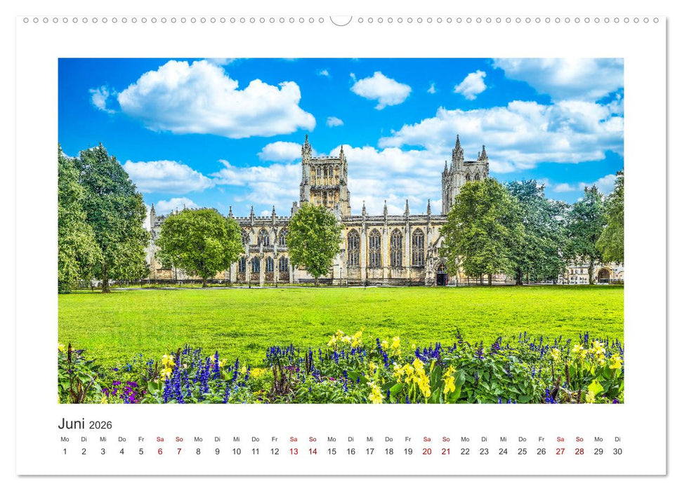 Südengland - Impressionen aus dem Südwesten von England (CALVENDO Premium Wandkalender 2026)