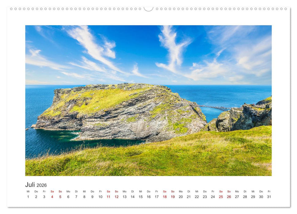 Südengland - Impressionen aus dem Südwesten von England (CALVENDO Premium Wandkalender 2026)