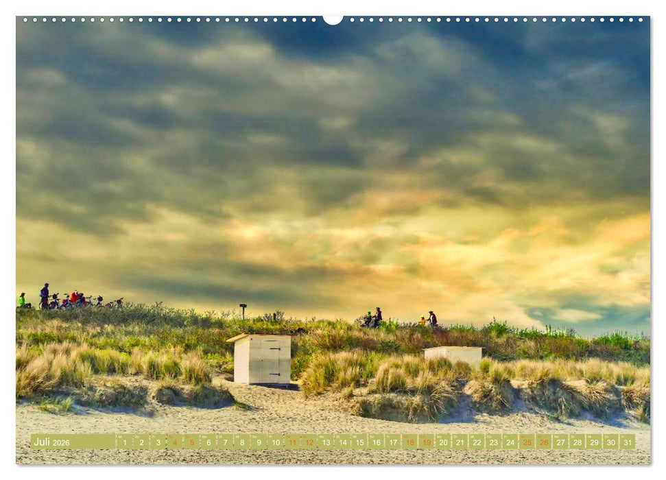 Zeeland - Urlaubsträume zwischen Breskens und Domburg (CALVENDO Premium Wandkalender 2026)