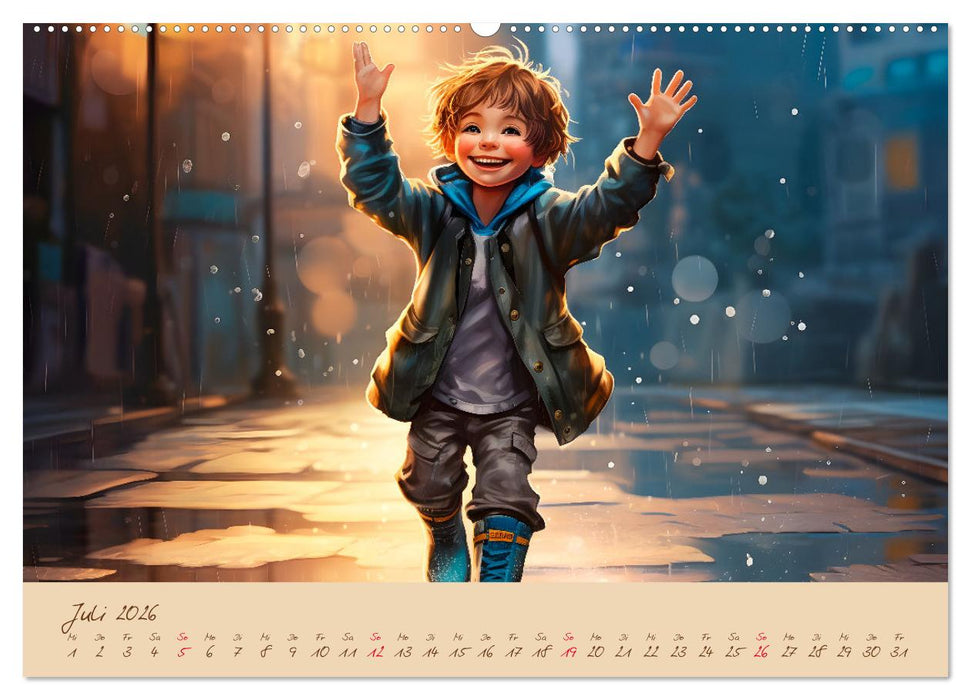 Magie der Kindheit (CALVENDO Premium Wandkalender 2026)