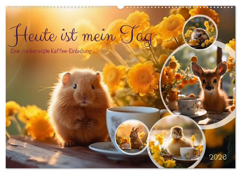 Heute ist mein Tag (CALVENDO Wandkalender 2026)