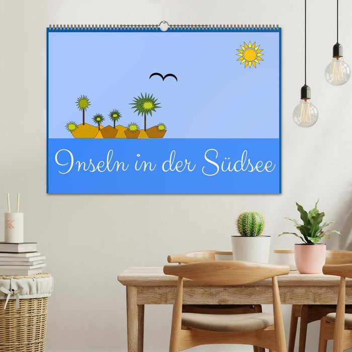 Inseln in der Südsee (CALVENDO Wandkalender 2026)