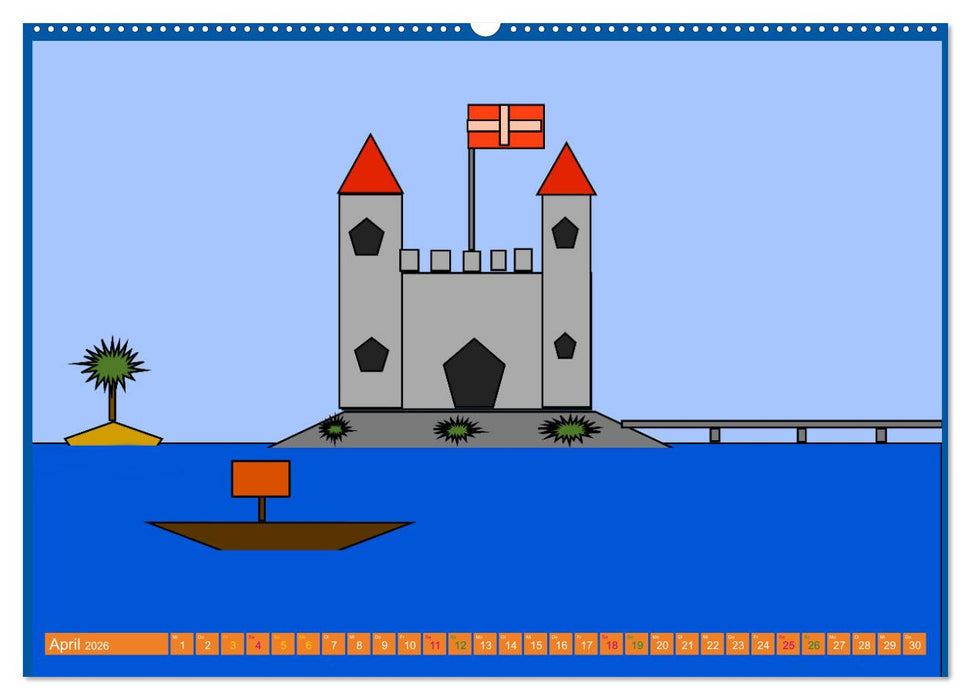 Inseln in der Südsee (CALVENDO Wandkalender 2026)