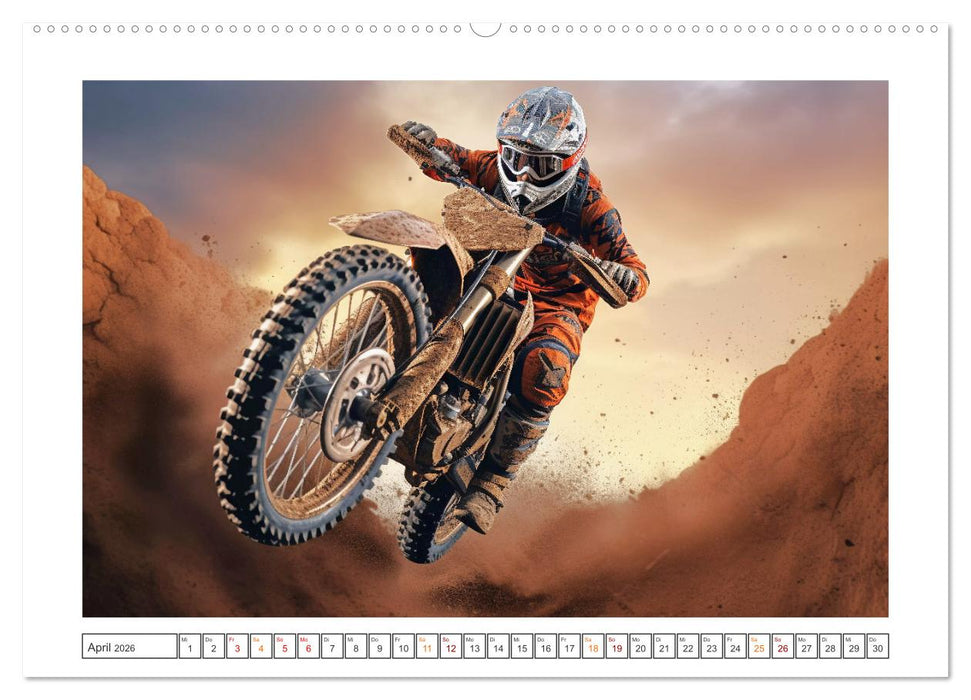 Motorcross Welt (CALVENDO Premium Wandkalender 2026)