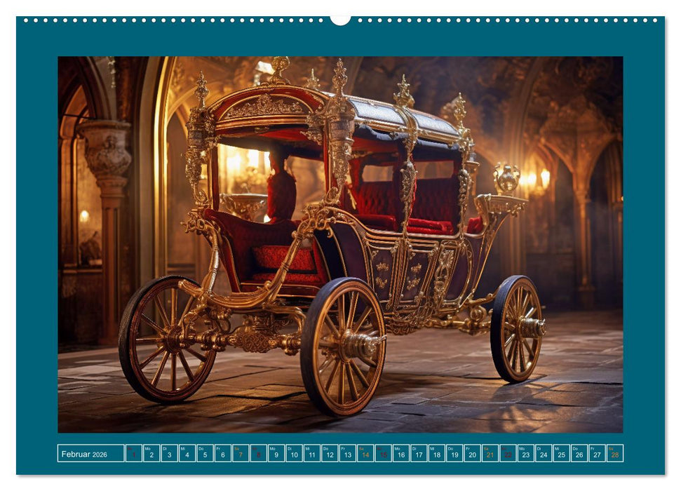 Skurrile Kutschen (CALVENDO Wandkalender 2026)
