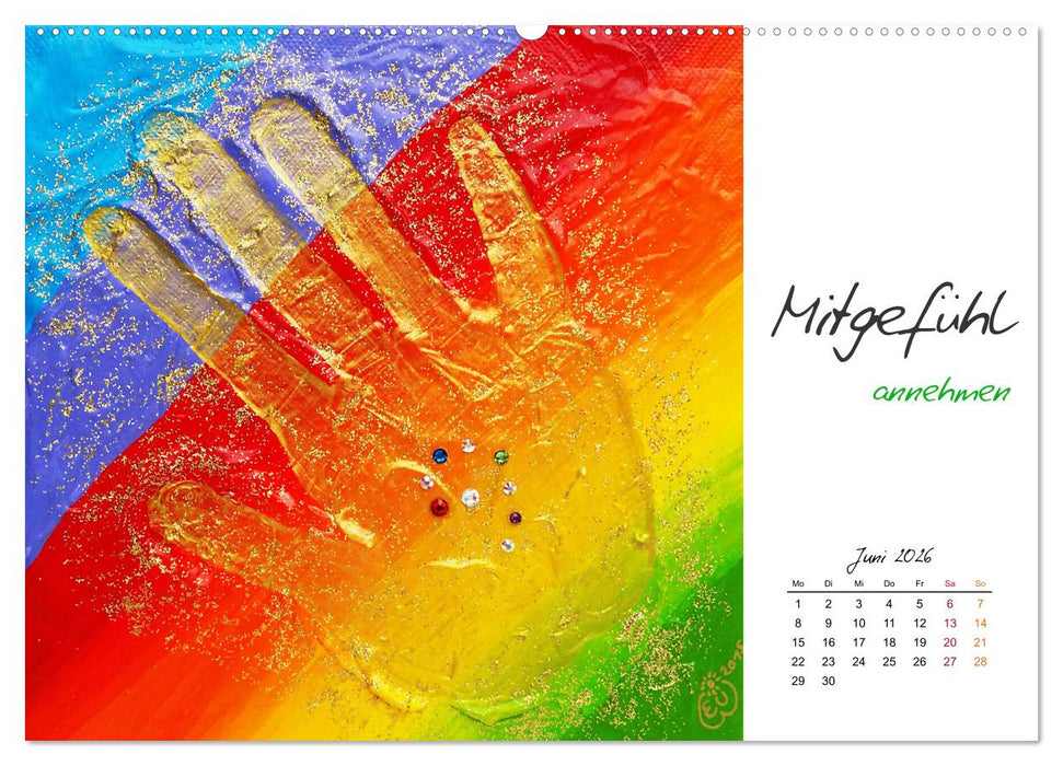 SeelenFreudeBilder - Strahlende Impulse zum Loslassen und Träumen (CALVENDO Premium Wandkalender 2026)