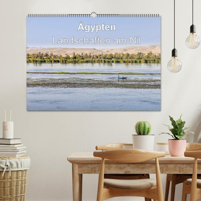 Ägypten Landschaften am Nil (CALVENDO Wandkalender 2026)