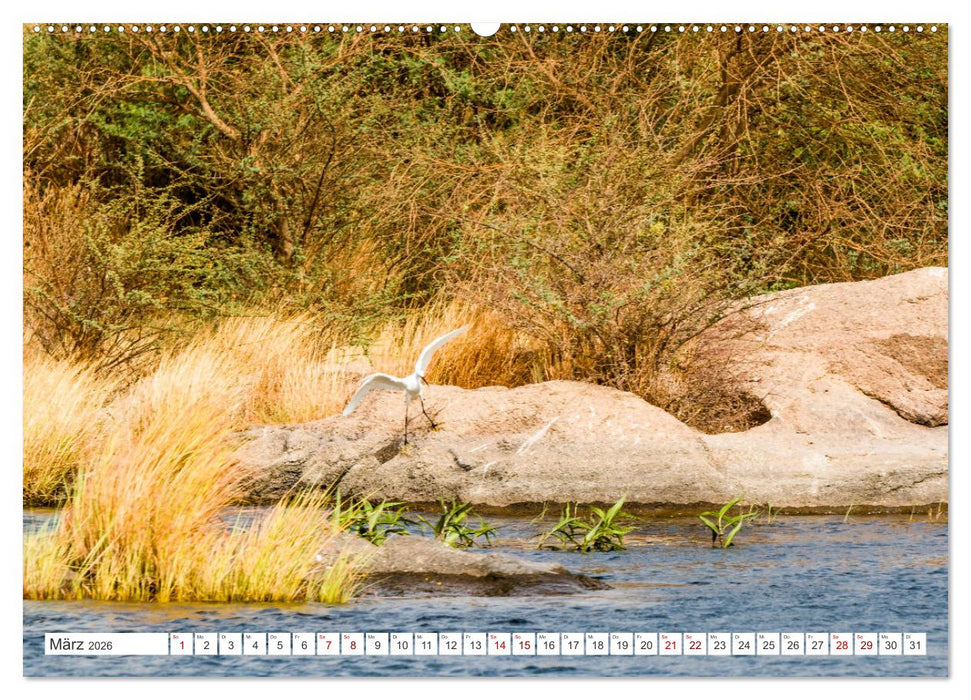 Ägypten Landschaften am Nil (CALVENDO Wandkalender 2026)