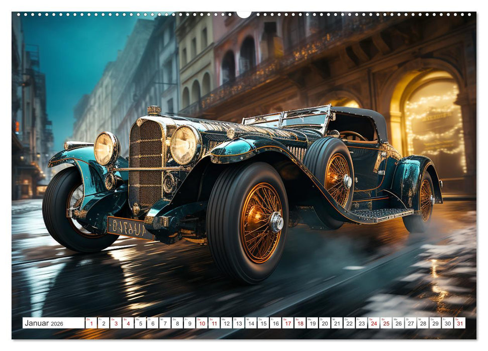 Alte Flitzer (CALVENDO Premium Wandkalender 2026)