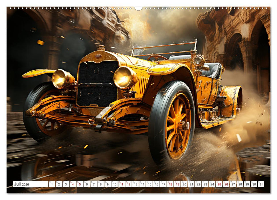 Alte Flitzer (CALVENDO Premium Wandkalender 2026)