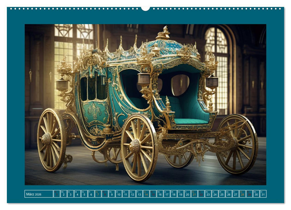 Skurrile Kutschen (CALVENDO Premium Wandkalender 2026)