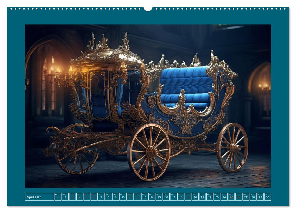 Skurrile Kutschen (CALVENDO Premium Wandkalender 2026)