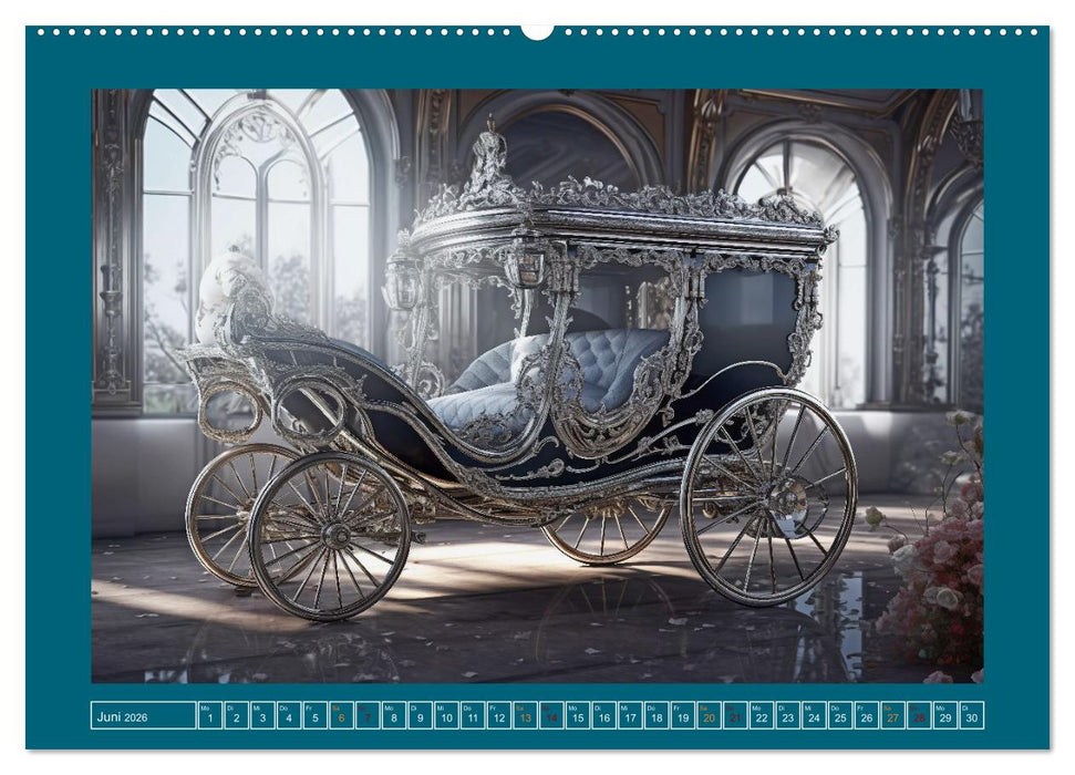 Skurrile Kutschen (CALVENDO Premium Wandkalender 2026)