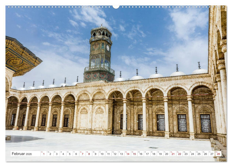 KAIRO Die ägyptische Metropole am Nil (CALVENDO Premium Wandkalender 2026)
