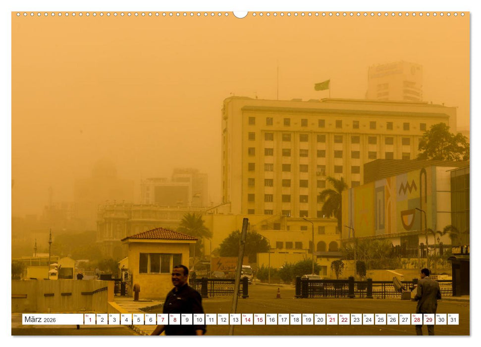 KAIRO Die ägyptische Metropole am Nil (CALVENDO Premium Wandkalender 2026)