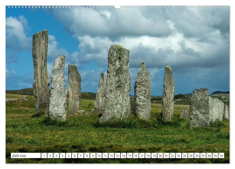 Schottlands wilde Inseln (CALVENDO Premium Wandkalender 2026)
