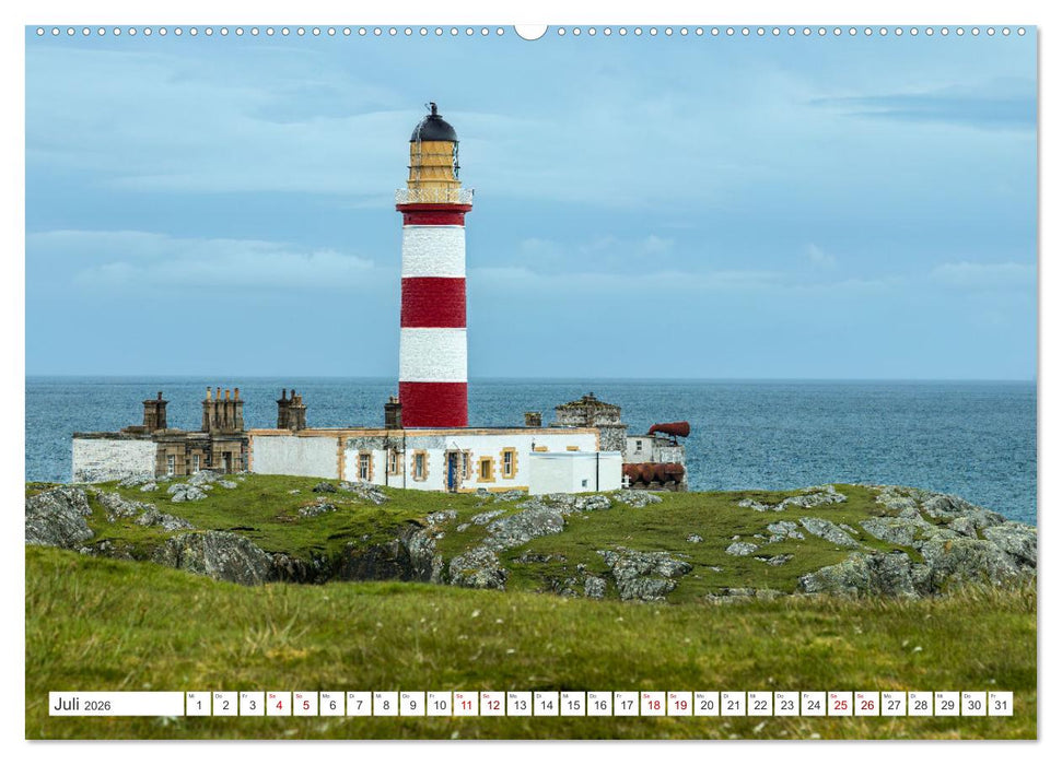 Schottlands wilde Inseln (CALVENDO Premium Wandkalender 2026)