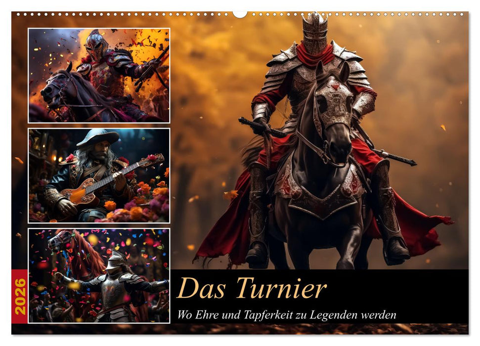 Das Turnier (CALVENDO Wandkalender 2026)