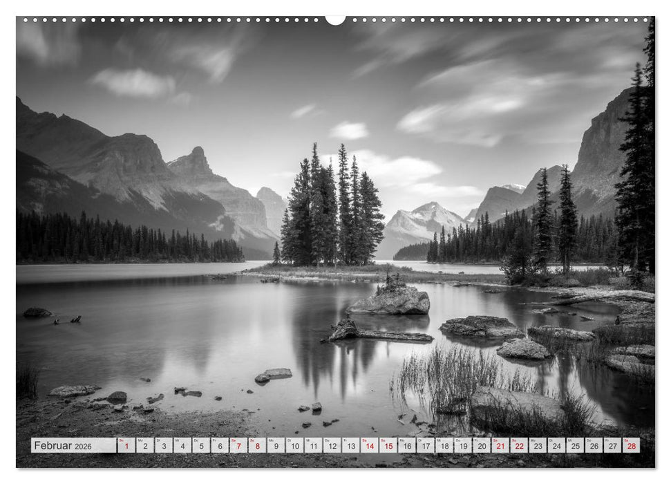 Monochrome Wonders (CALVENDO Premium Wandkalender 2026)