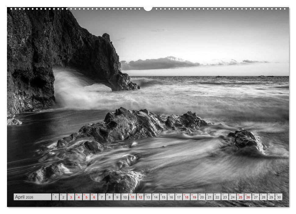 Monochrome Wonders (CALVENDO Premium Wandkalender 2026)