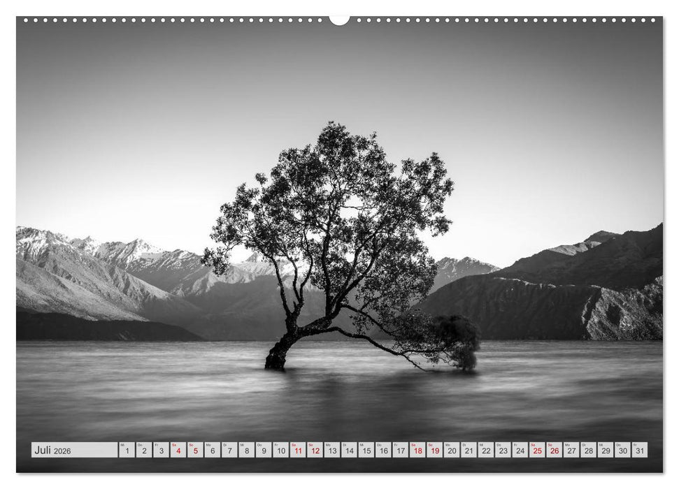 Monochrome Wonders (CALVENDO Premium Wandkalender 2026)