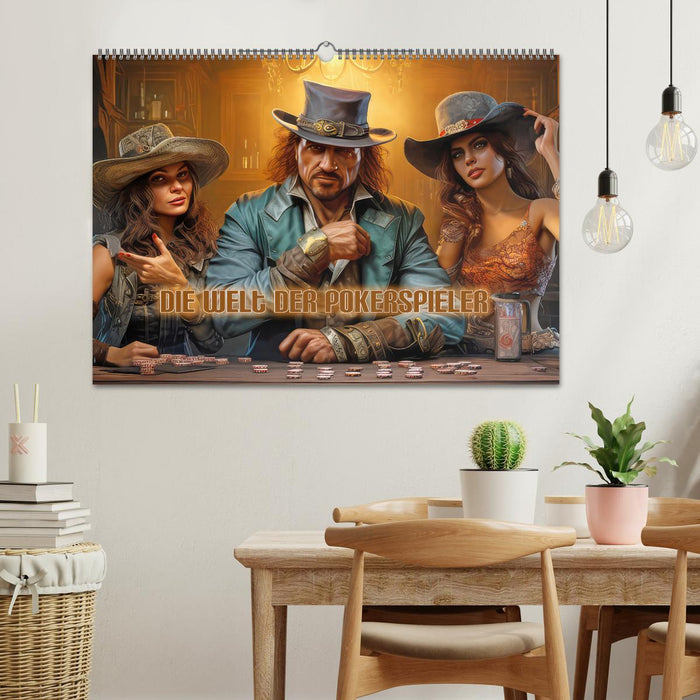 Die Welt der Pokerspieler (CALVENDO Wandkalender 2026)