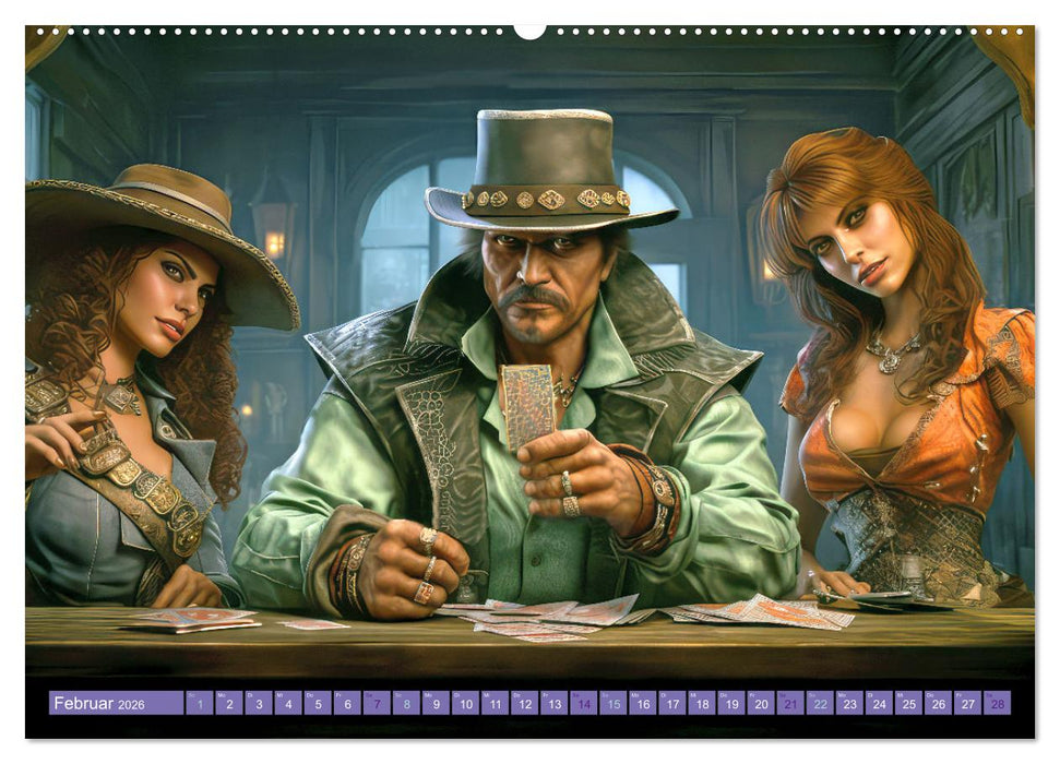 Die Welt der Pokerspieler (CALVENDO Wandkalender 2026)