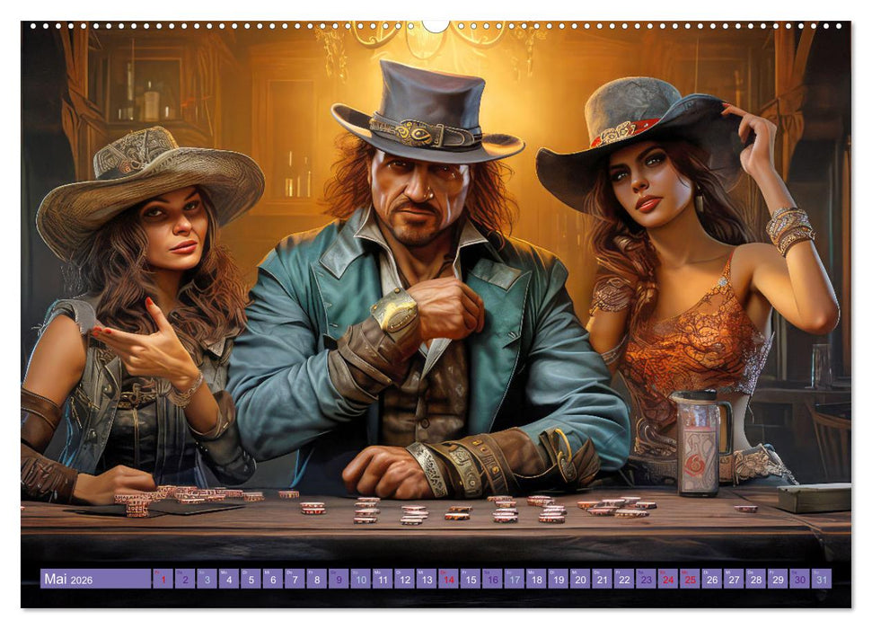 Die Welt der Pokerspieler (CALVENDO Wandkalender 2026)