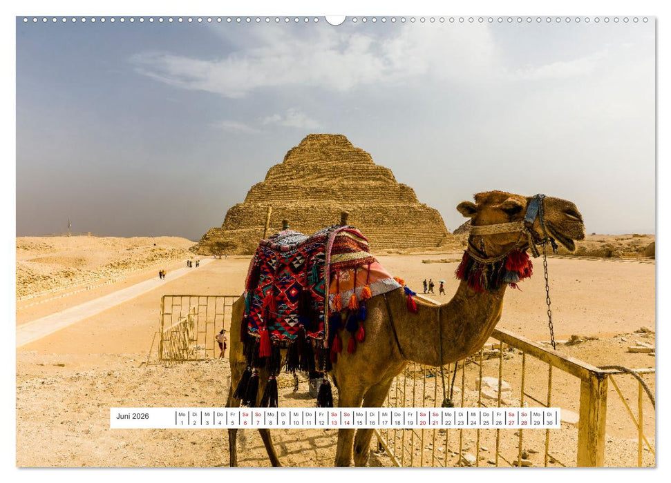 Bauwerke der Pharaonen (CALVENDO Premium Wandkalender 2026)