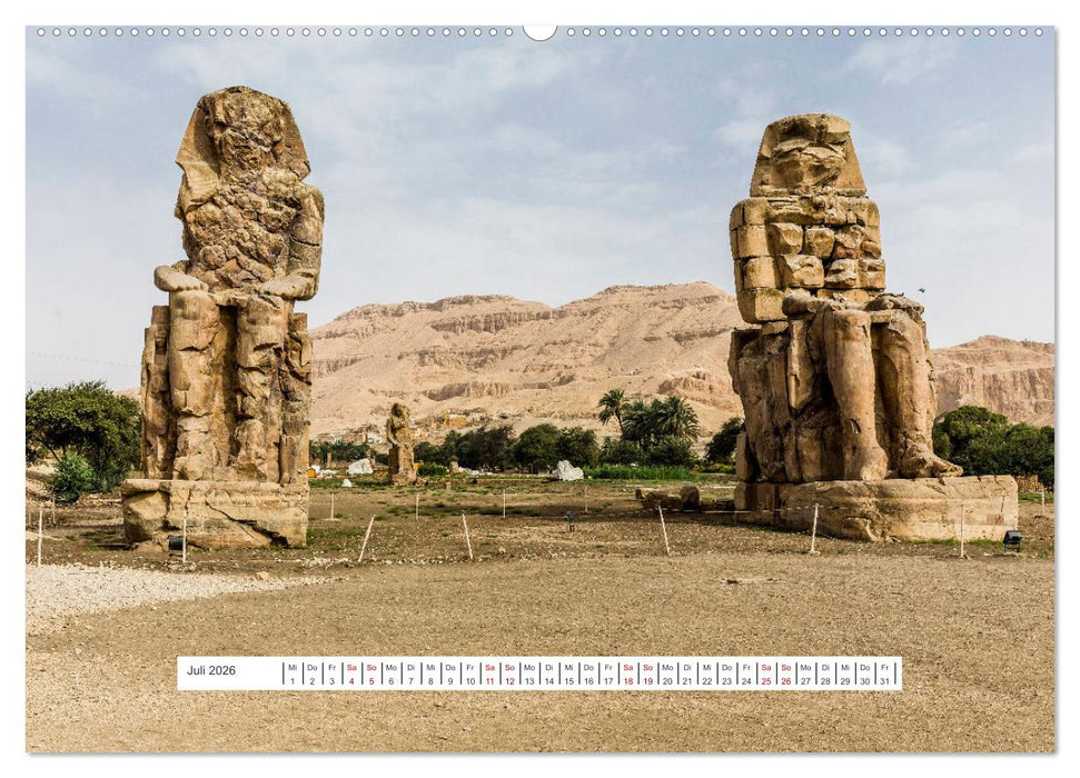 Bauwerke der Pharaonen (CALVENDO Premium Wandkalender 2026)