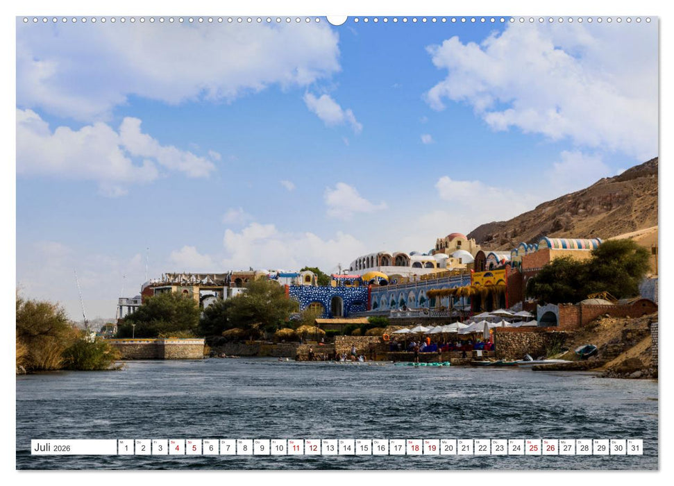 Ägypten Landschaften am Nil (CALVENDO Premium Wandkalender 2026)