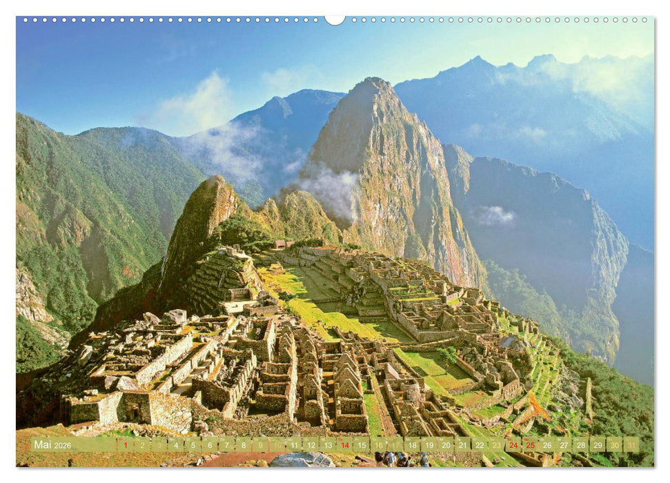 Peru: Natur mit Geschichte (CALVENDO Wandkalender 2026)