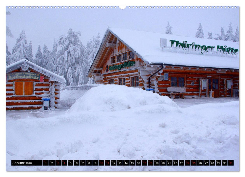 Zwischen Wartburg und Mühltal (CALVENDO Wandkalender 2026)