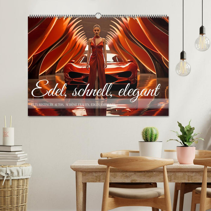 Edel, schnell, elegant (CALVENDO Wandkalender 2026)