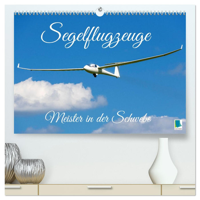 Meister in der Schwebe: Segelflugzeuge (CALVENDO Premium Wandkalender 2026)