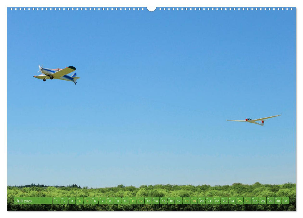 Meister in der Schwebe: Segelflugzeuge (CALVENDO Premium Wandkalender 2026)