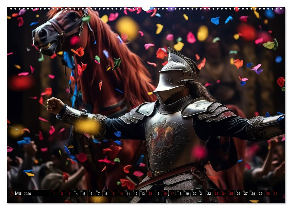 Das Turnier (CALVENDO Premium Wandkalender 2026)