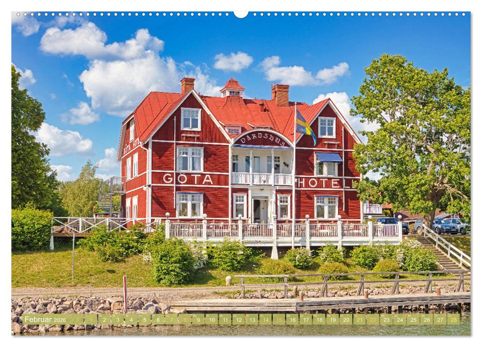 Traumhaftes Schweden: Weites Land im Norden Europas (CALVENDO Premium Wandkalender 2026)