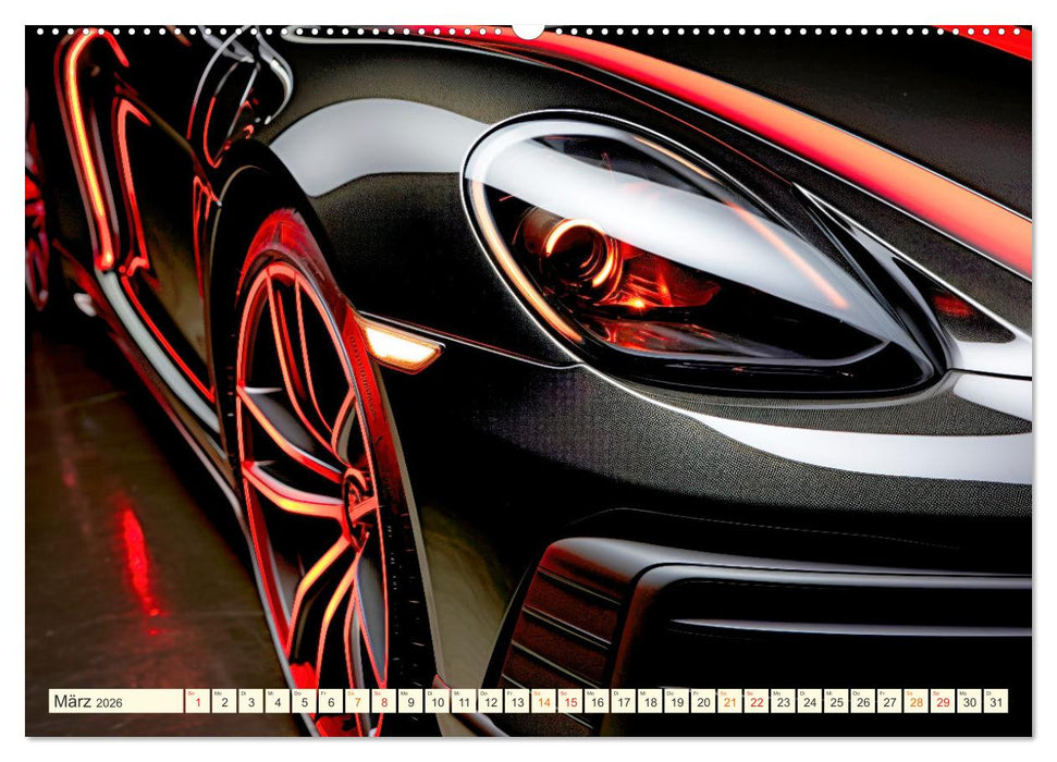 Blickpunkt Auto Schönheit im Design (CALVENDO Wandkalender 2026)