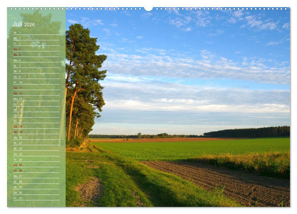 Wendlandreise (CALVENDO Premium Wandkalender 2026)